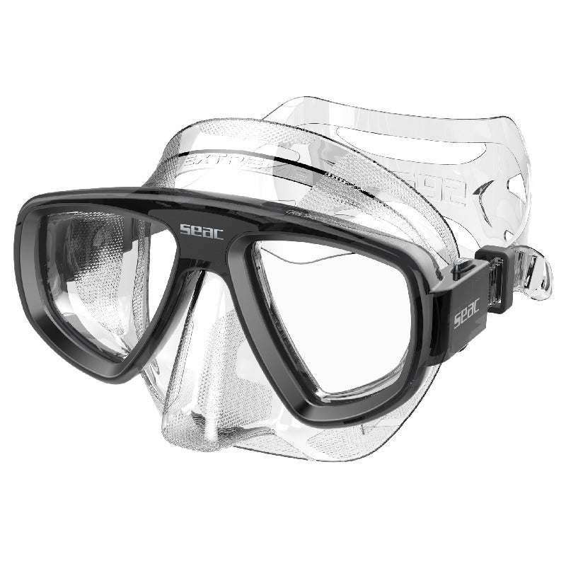 diving goggles Seac Sub Extreme diving mask including prescription lenses – Prescription Swimming Goggles