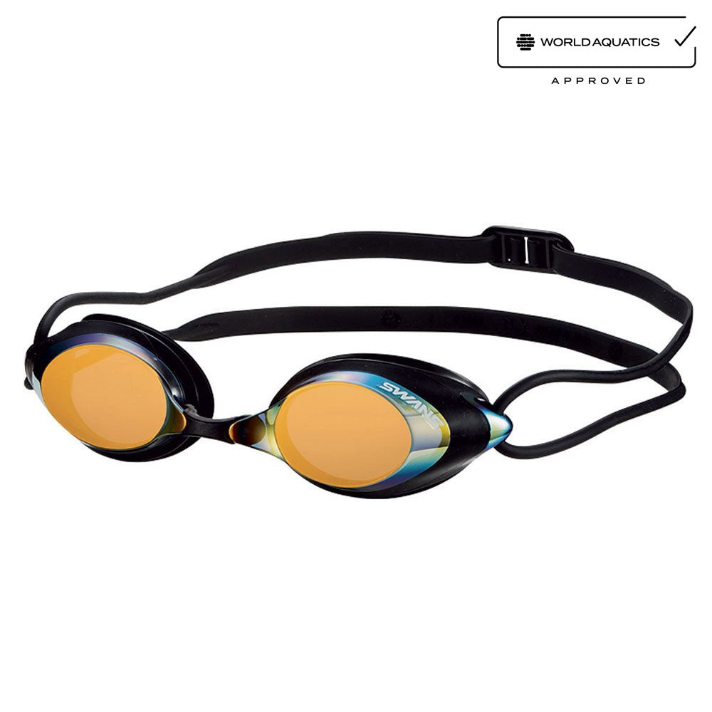 Swans SRX TINTED/MIRRORED swimming goggles including prescription lens – Prescription Swimming Goggles