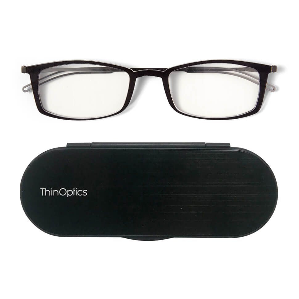 ThinOptics Brooklyn Reading Glasses Milano Case – Prescription