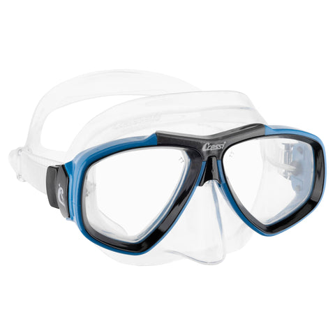 Cressi Focus diving mask including prescription lenses