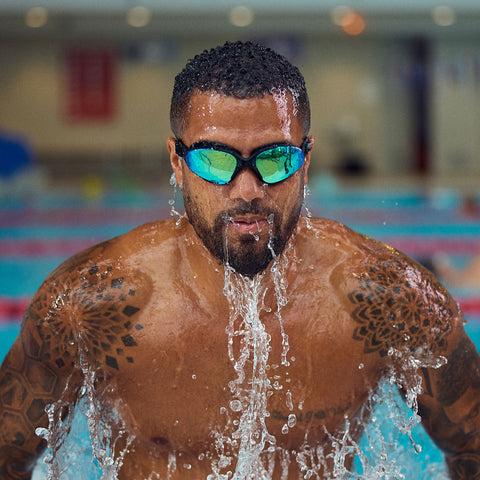 Sutton Swimwear SURF swimming goggles including prescription lenses