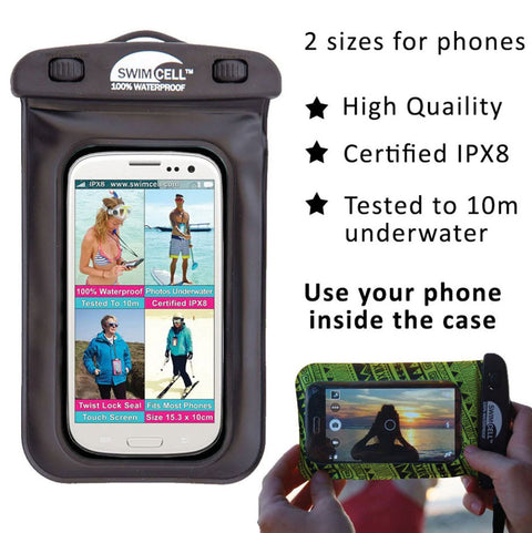 SwimCell Waterproof phone pouch – Prescription Swimming Goggles SwimCell Waterproof phone pouch – Prescription Swimming Goggles