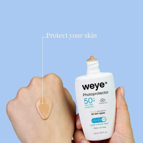 Weye Photoprotector facial sun cream SPF50 (50ml)